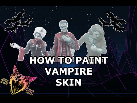 How To Paint Vampire Skin