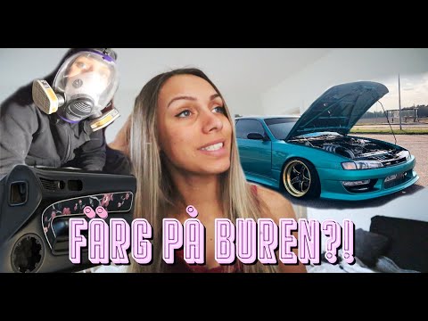 NI VÄLJER FÄRG PÅ BUREN TILL S14! DEL 2/2 - MONTERAR INREDNING