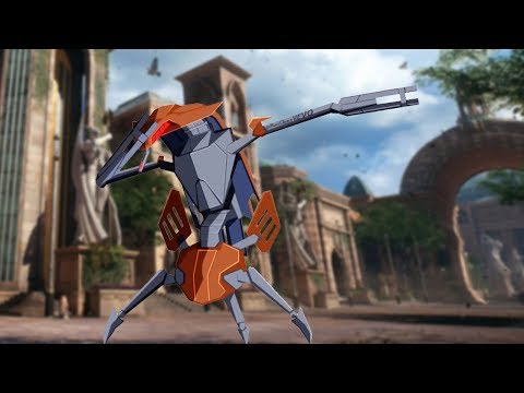 Dangerous and dramatic Droidekas