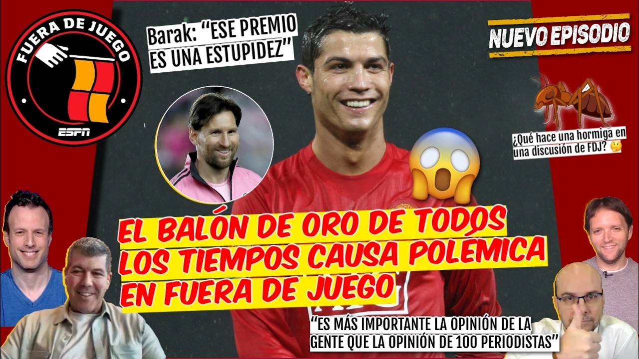 PREMIO a Cristiano Ronaldo  de la GENTE tiene la MISMA VALIDEZ que el BALÓN DE ORO | Fuera de Juego