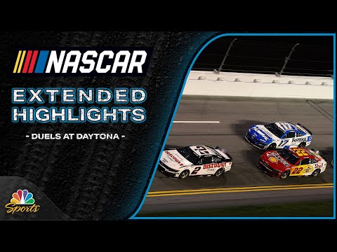 NASCAR Cup Series 2025: Duels at Daytona | EXTENDED HIGHLIGHTS | 2/13/24 | Motorsports on NBC