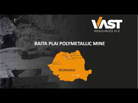 Vast Resources Baita Plai Polymetallic Mine Presentation'2019