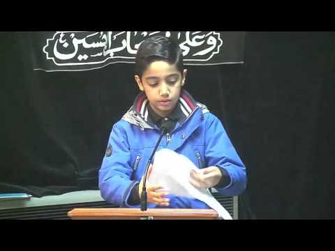 Eve 14th Safar 1438 - Muhamadi Madressah Ambassador Project: Maysum Damji