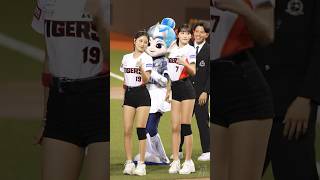 最後に二人でピギピギダンス 삐끼삐끼  #유세빈  #劉世彬 #정가예 #鄭嘉睿 #kiatigers #韓国チア #cheerleader #치어리더 2024/7/28【台湾チアTV】