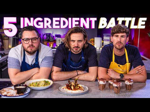 ULTIMATE 5 INGREDIENT COOKING BATTLE | Sorted Food