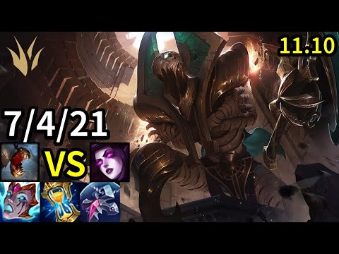 Fiddlesticks Jungle vs Morgana - KR Master | Patch 11.10