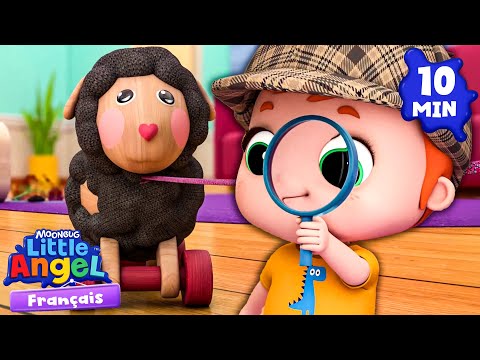 Baa Baa Mouton Noir perd sa laine | Little Angel | Chanson + Comptines du Monde / Vidéos Éducatives
