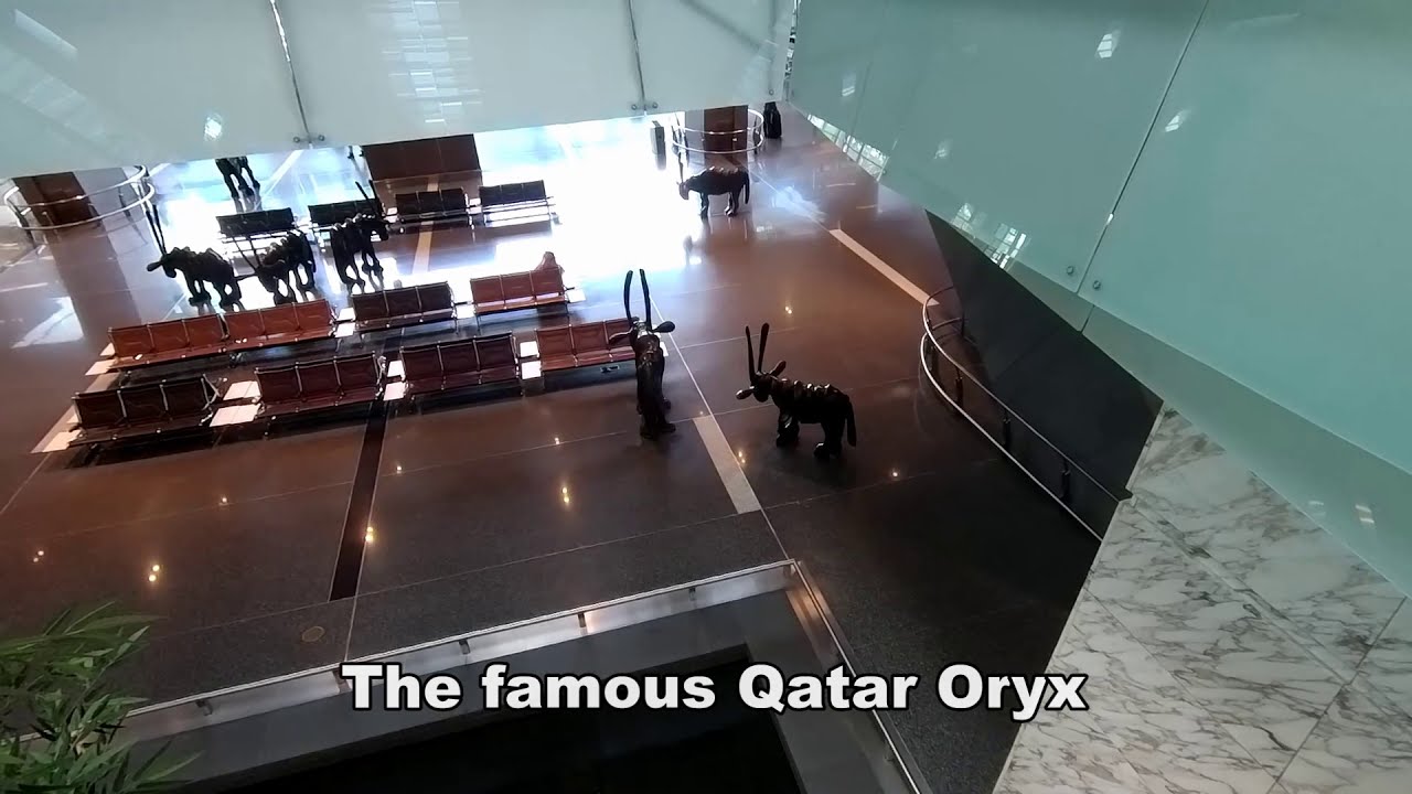 Qatar Airways First and Business Class Arrivals Lounge