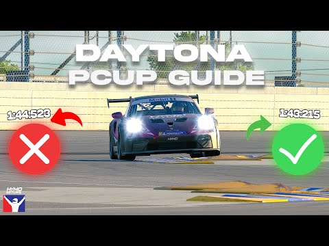 HOW TO DO DAYTONA IN iRacing | Porsche Cup Track Guide & Tips