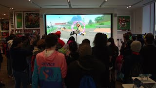 Cow and Penguin Live Reactions at Nintendo NY [Mario Kart World Direct 4.17.2025]