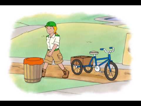 Caillou 313 - Where I Live // A Good Friend // Just Like Me // Just In Time // Mr. Fixit