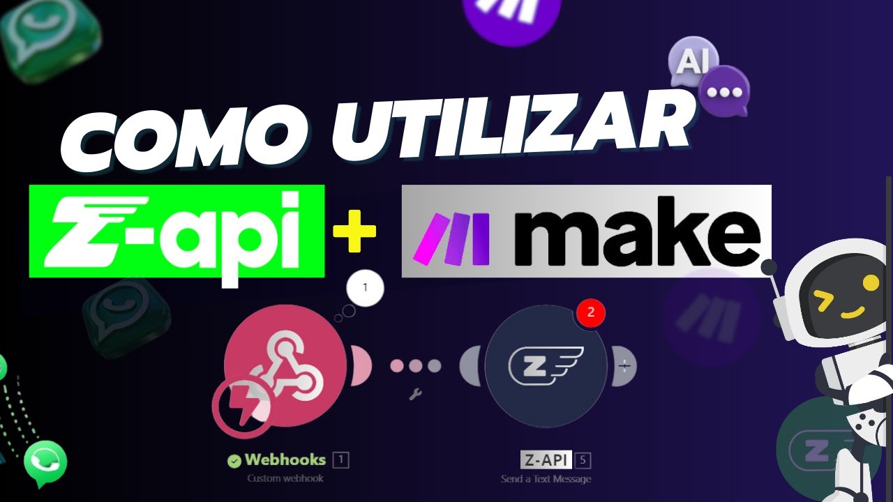 Como Usar a Z-API no Make para Automação no WhatsApp | 2024
