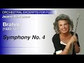 Brahms - Symphony No. 4 in E Minor | Baxtresser | Orchestral Excerpts for Flute