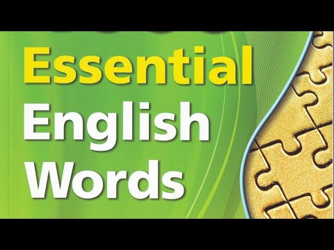 Essential English words {1}, Unit 1 English-Uzbek | Effortless Language learning.