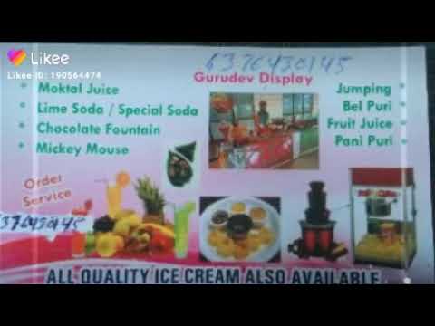 Gurudev ice cream number one quality low range all item available