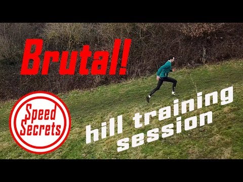 Brutal!! Vo2max boosting HILL SPRINTS for runners