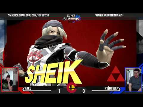 FGF31 - Haku (Sheik) Vs. NS|Miiself (Ness) - WQF