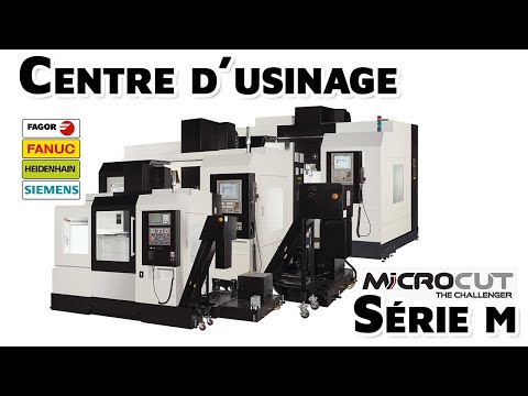 Centre d’usinage vertical 3 axes MICROCUT - M