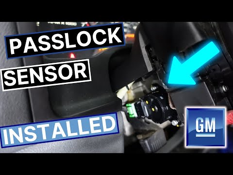 2006 Chevy Colorado Passlock Senor Replacement - Correct Fix No Bypass No Ignition Cylinder Removal