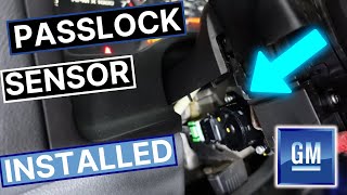 2006 Chevy Colorado Passlock Senor Replacement - Correct Fix No Bypass No Ignition Cylinder Removal
