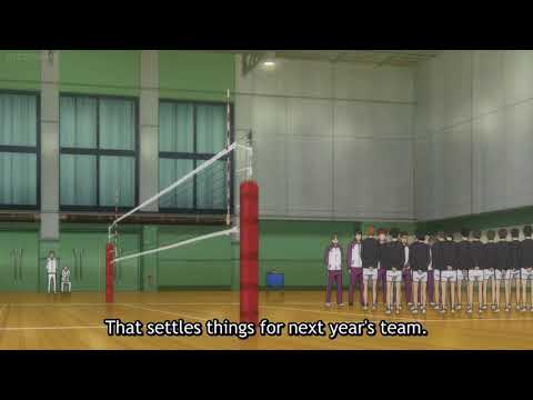Shiratorizawa ending cut - haikyuu