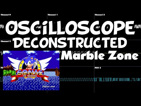 Sonic 1 - Marble Zone - Oscilloscope Deconstruction