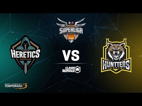 SUPERLIGA ORANGE  -  Team Heretics vs Huntters- Jornada 3 - #SuperligaOrangeCR3
