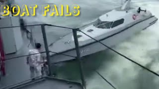 BOAT FAILS - IDIOTS DRIVING BOATS | Boat Fails Compilation🚤😂