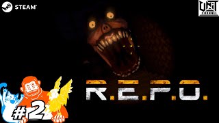 【”怖いけど笑える” 協力型探索ホラー!!】R.E.P.O. #2　ごり,にゃん,たか
