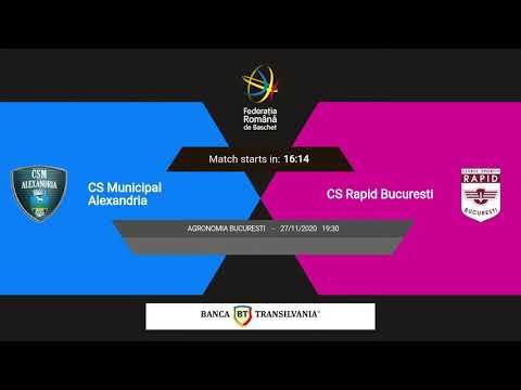 LNBF 2020-2021: CSM Alexandria - Rapid Bucuresti