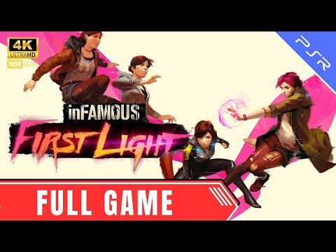 InFamous First Light Gameplay - Full Game Walkthrough in 4K 60FPS HDR PS5! No Commentary!
