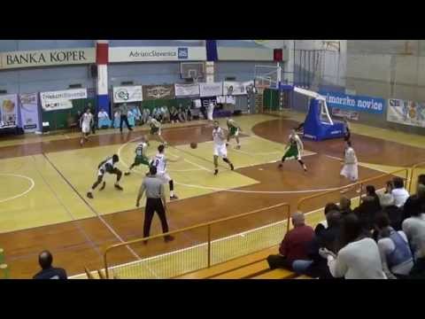 KK Portorož vs KK Krka highlights 11.02.2015