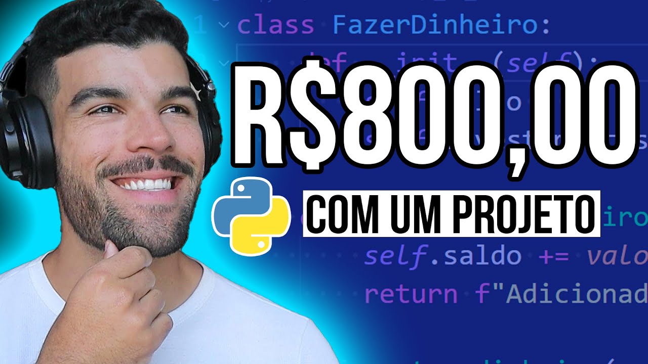 Projeto Python Freelancer de R$800,00 do ZERO! [Como Fazer]