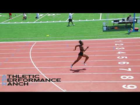 High School Girls 200m Heat 7