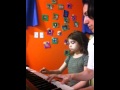 Mia Plays Piano