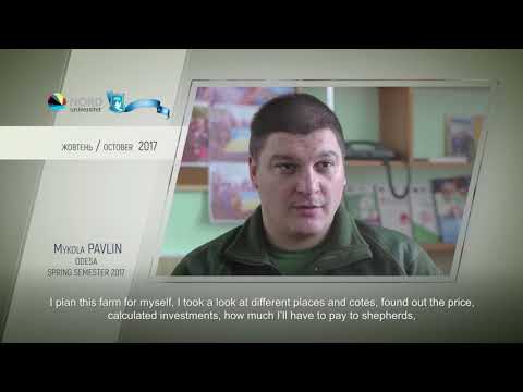 Video feedback of Mykola Pavlin, graduate of the Ukraine-Norway projec