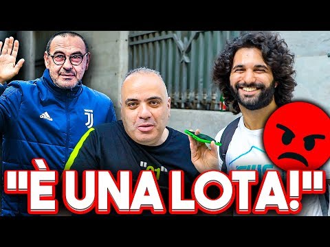 What do Neapolitans think of SARRI at JUVENTUS?