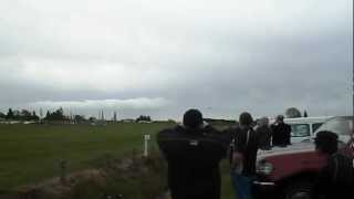 preview picture of video 'Mossie KA114 landing after 1st flight, 2012 09 27'