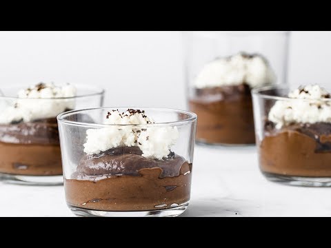 Chocolate Avocado Pudding | Healthy Fast Delicious