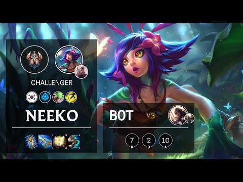 Neeko Bot vs Samira - KR Challenger Patch 10.20