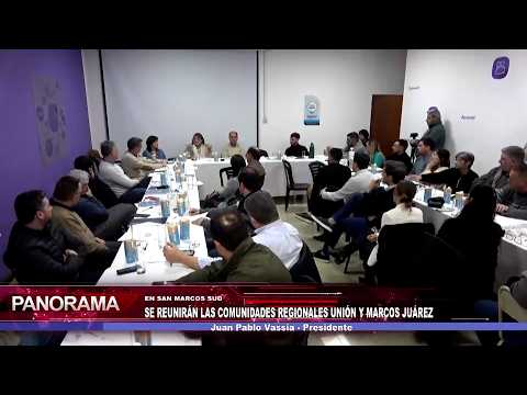 Se reunirán las Comunidades Regionales de Unión y Marcos Juárez