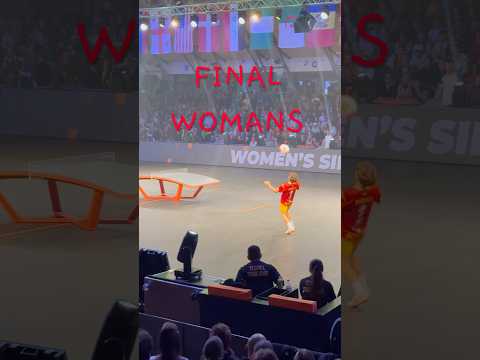 FINAL WOMANS THAILAND VS ROMANIA #teqball #shorts