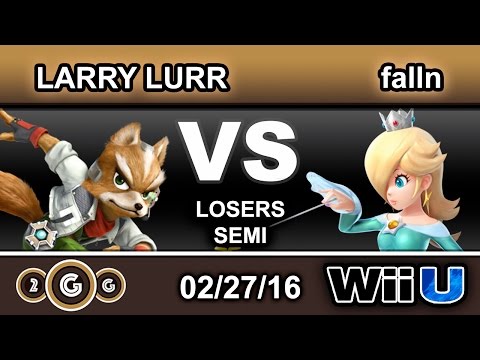 2GGT: EE Saga - #THE FAD | Larry Lurr (Fox) Vs. falln (Rosalina) Losers Semi - Smash Wii U