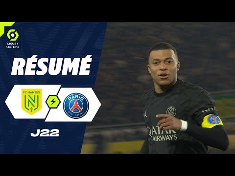 Resumen de Nantes vs PSG Jornada 22