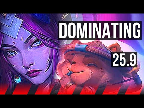 IRELIA vs TEEMO (TOP) | 10/3/10, 600+ games, Dominating | EUW Master | 25.9