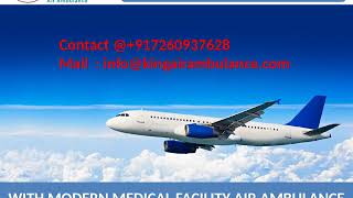 Get Air Ambulance Service in Jamshedpur and Allahabad by King