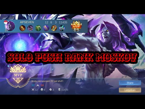 SOLO PUSH RANK S29 MOSKOV TO MYTHIC. GAMEPLAY MOSKOV