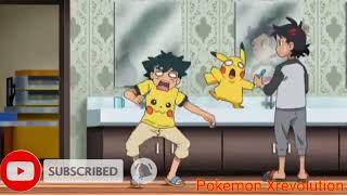 Ash and Pikachu funny moment 🤣🤣🤣🤣🤣🤣pokemon journey