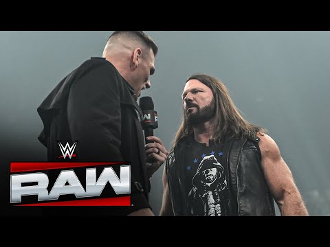 AJ Styles And Gunther To Speak On WWE Raw