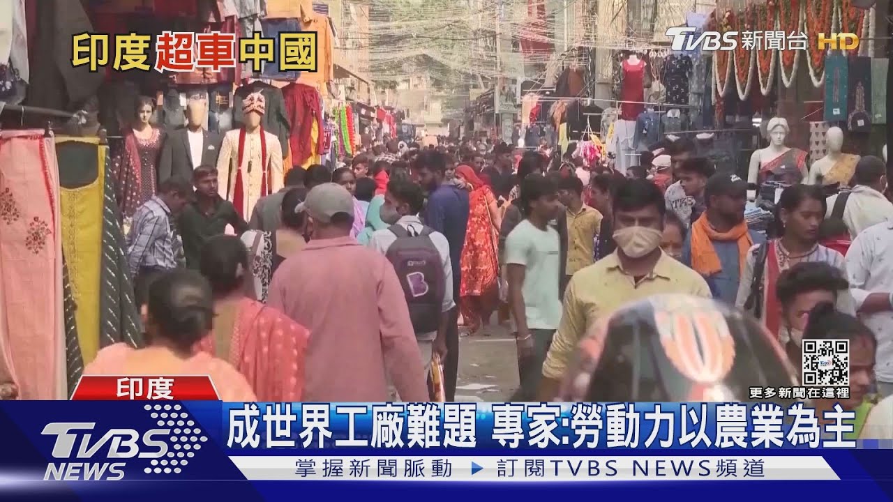 誰是下一個世界工廠?印度人口超越大陸 還有這一點優勢